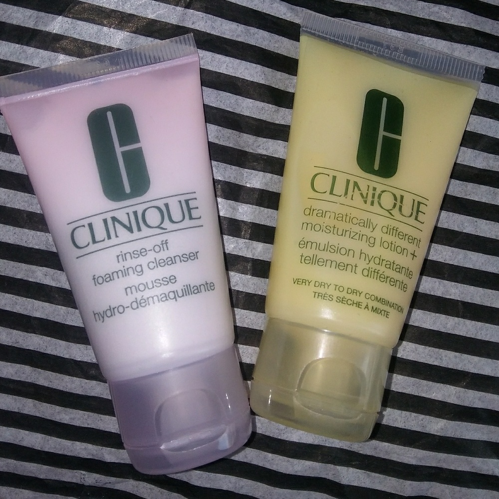 Travel Size Clinique Cleanser and Lotion+